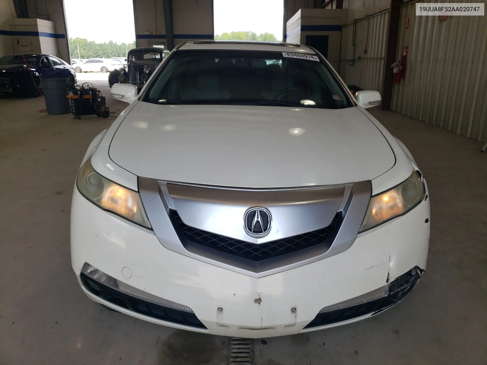 2010 Acura Tl VIN: 19UUA8F52AA020747 Lot: 63480914