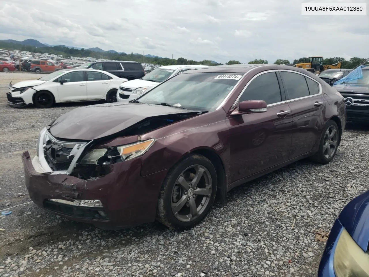 2010 Acura Tl VIN: 19UUA8F5XAA012380 Lot: 64448274