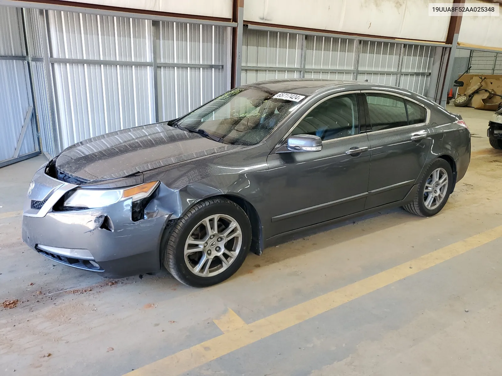 2010 Acura Tl VIN: 19UUA8F52AA025348 Lot: 65717424