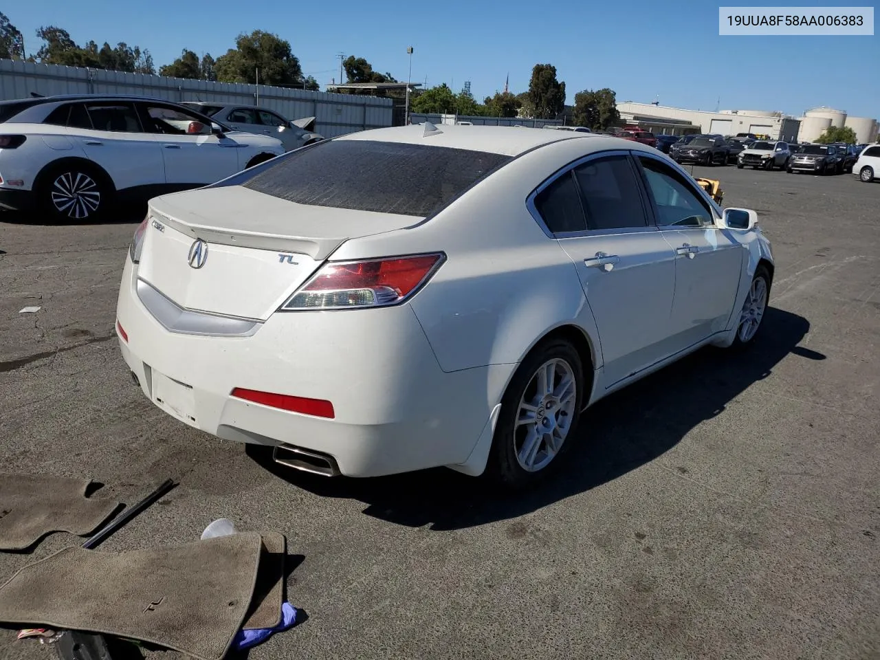 2010 Acura Tl VIN: 19UUA8F58AA006383 Lot: 67023524