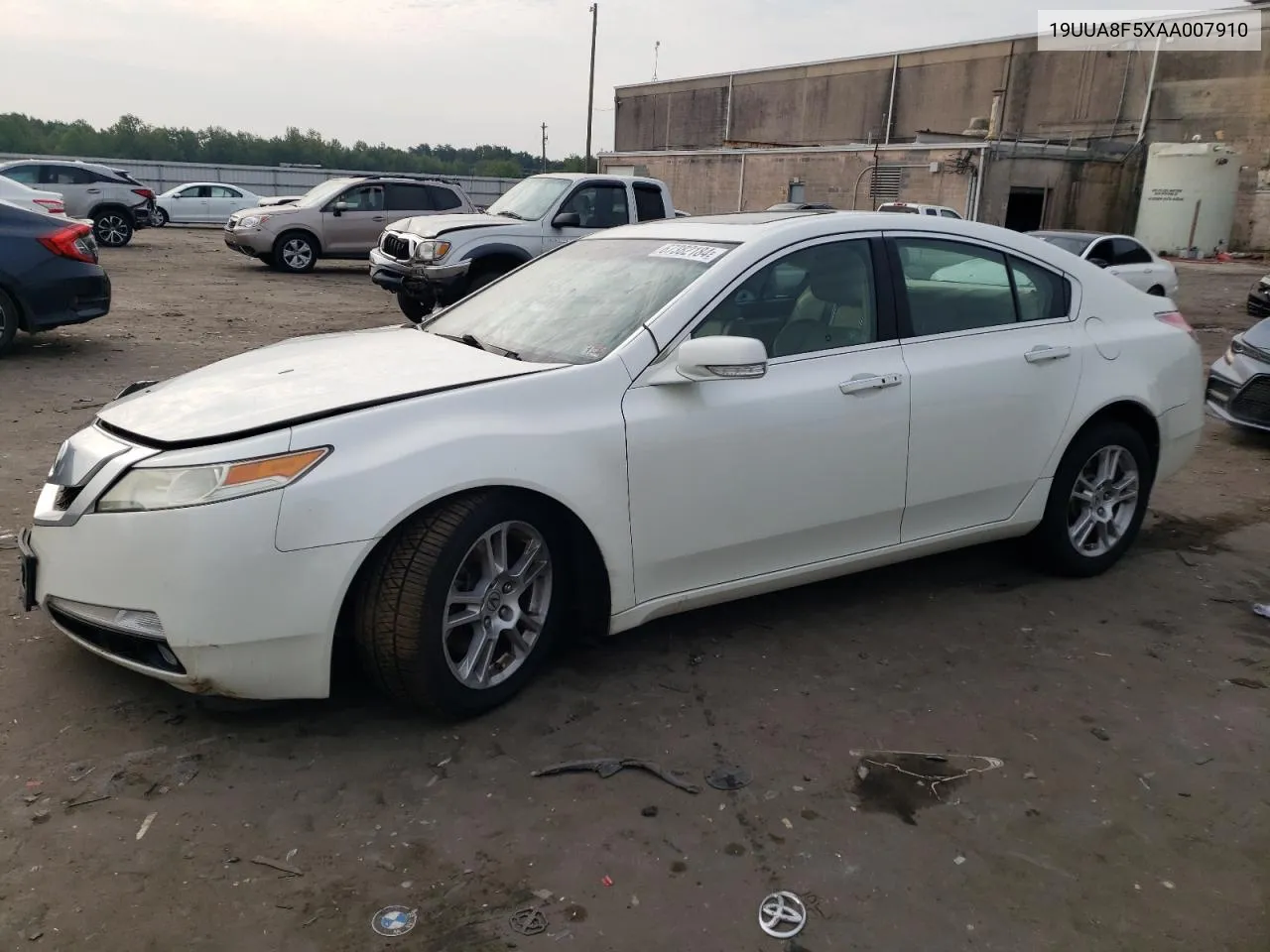 2010 Acura Tl VIN: 19UUA8F5XAA007910 Lot: 67382184