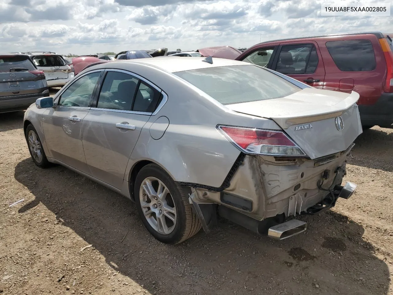 2010 Acura Tl VIN: 19UUA8F5XAA002805 Lot: 67975104