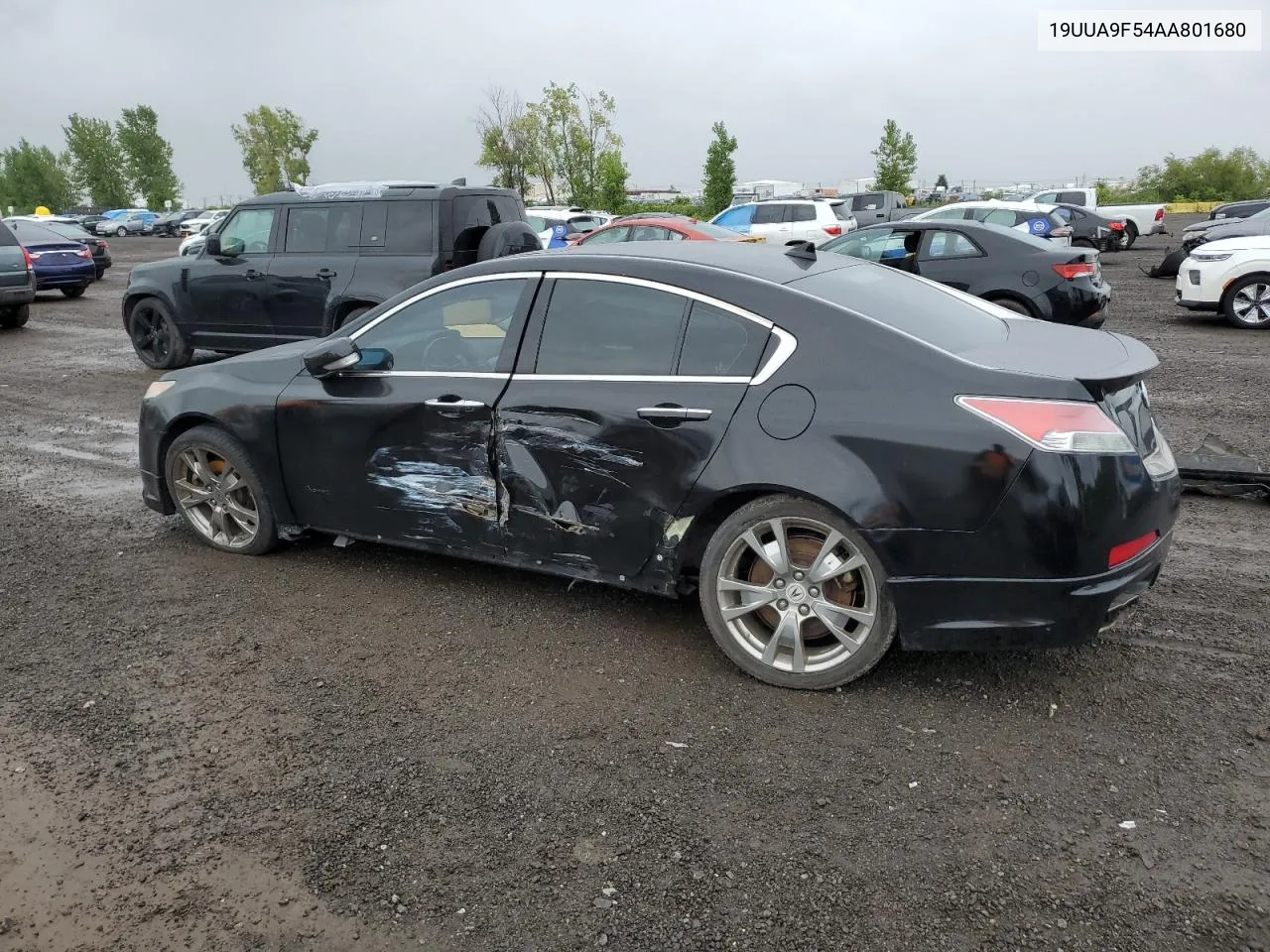 2010 Acura Tl VIN: 19UUA9F54AA801680 Lot: 68048844