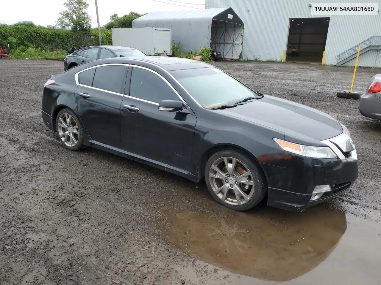 2010 Acura Tl VIN: 19UUA9F54AA801680 Lot: 68048844