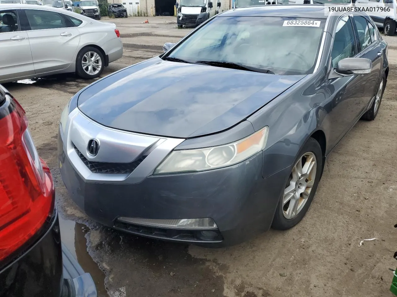 2010 Acura Tl VIN: 19UUA8F5XAA017966 Lot: 68325864