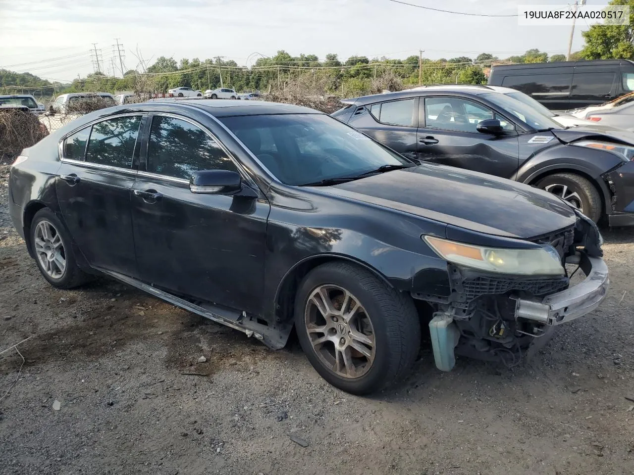 2010 Acura Tl VIN: 19UUA8F2XAA020517 Lot: 69306134