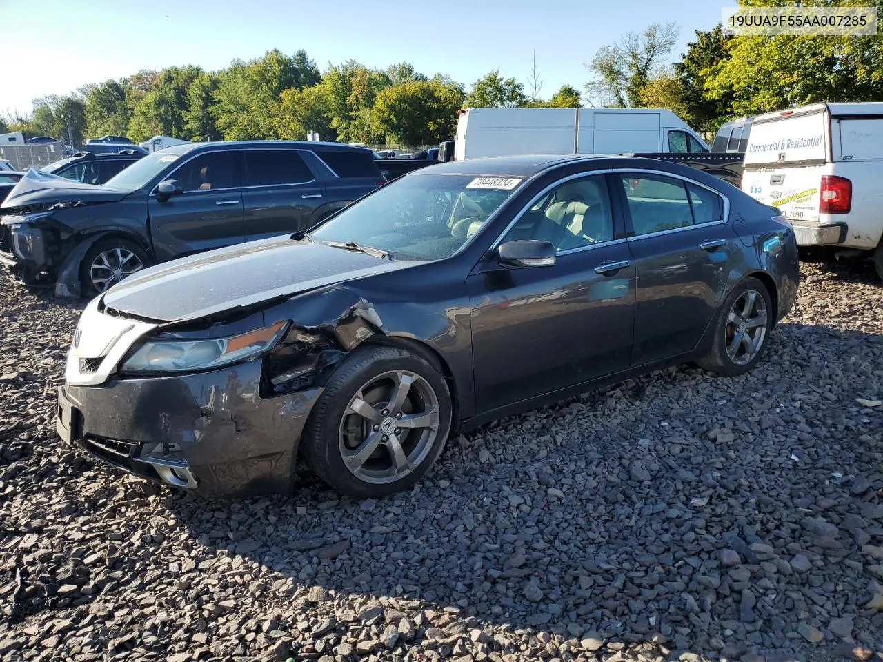 2010 Acura Tl VIN: 19UUA9F55AA007285 Lot: 70448324