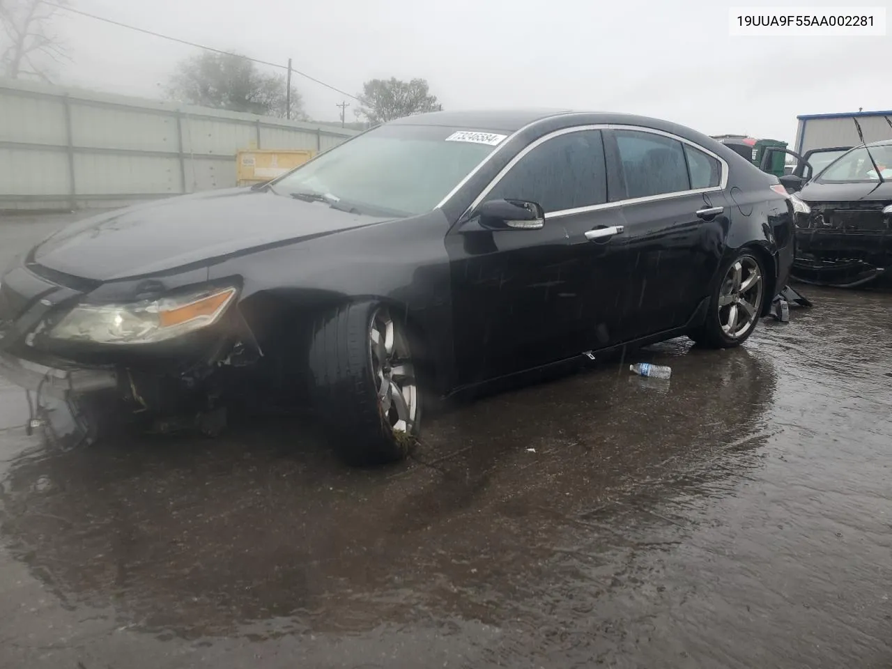 2010 Acura Tl VIN: 19UUA9F55AA002281 Lot: 73246584