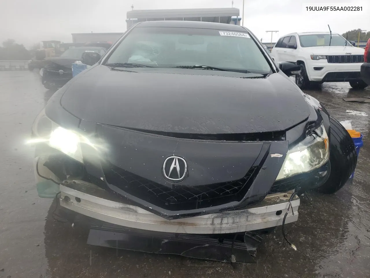 2010 Acura Tl VIN: 19UUA9F55AA002281 Lot: 73246584