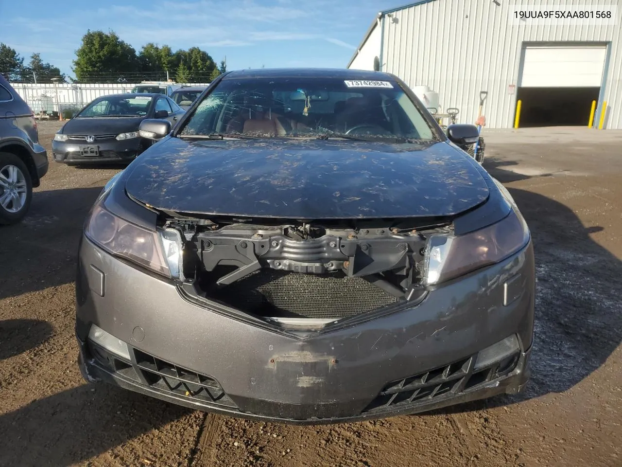 2010 Acura Tl VIN: 19UUA9F5XAA801568 Lot: 73742984