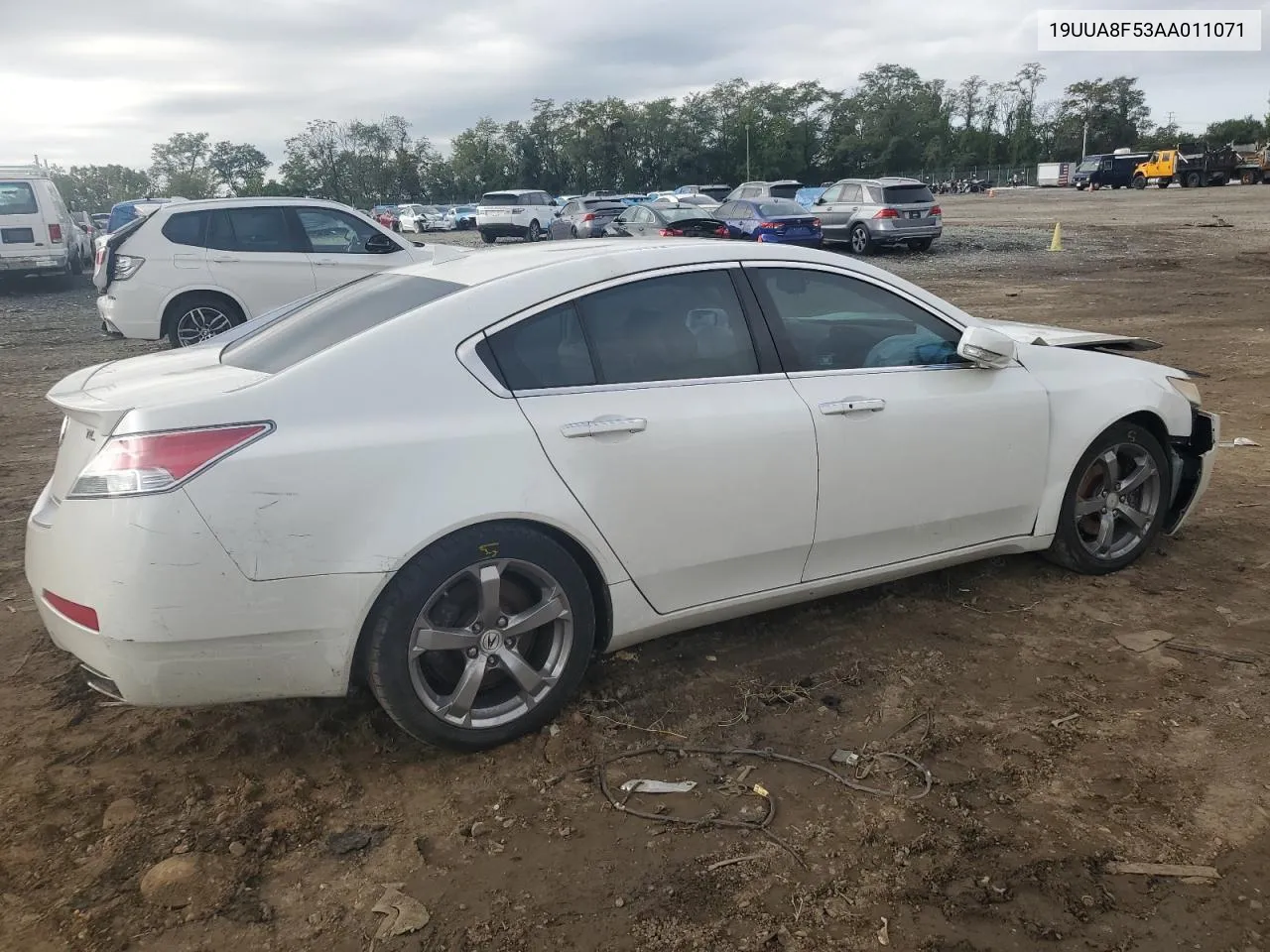 2010 Acura Tl VIN: 19UUA8F53AA011071 Lot: 73928434