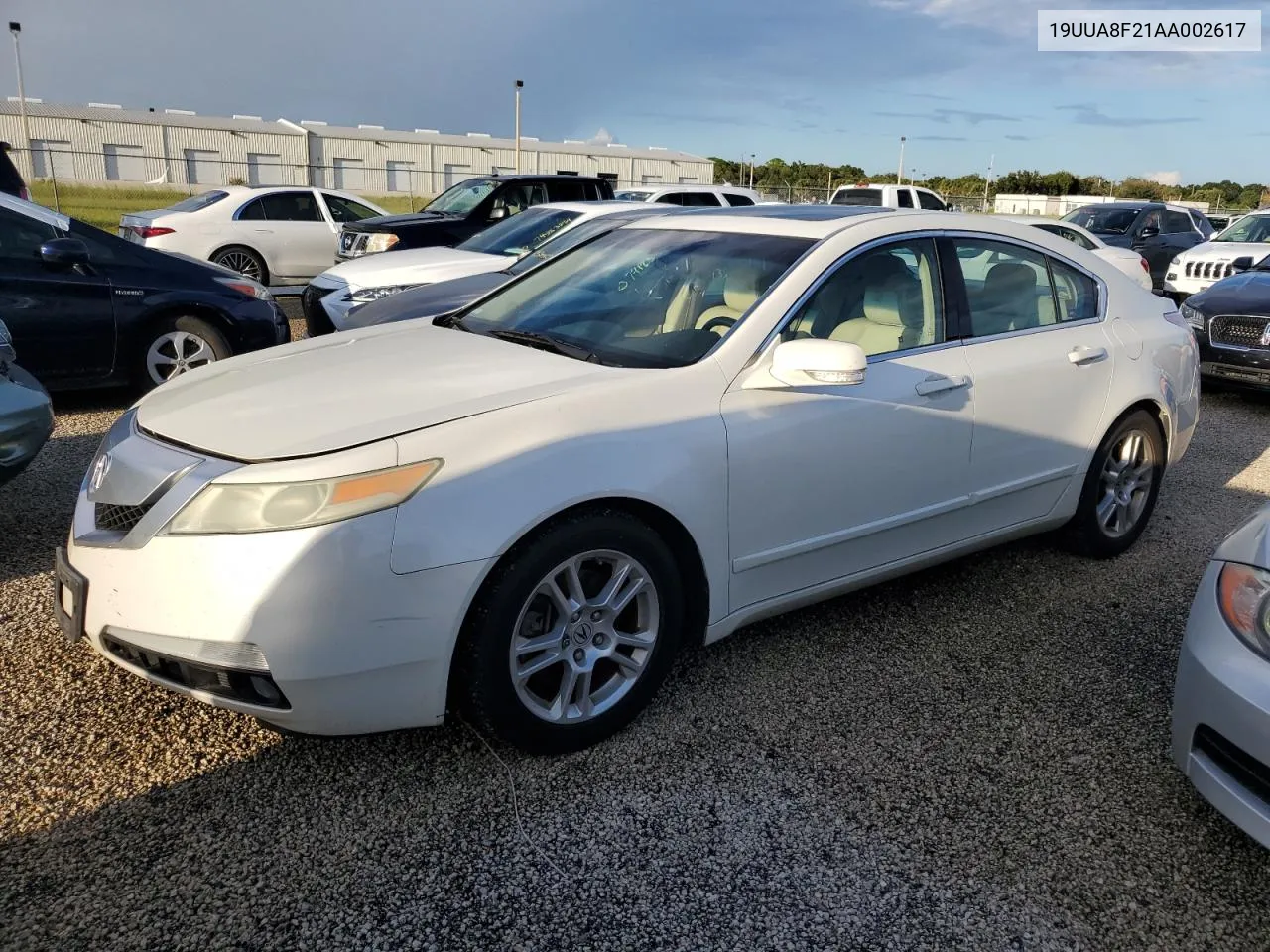 2010 Acura Tl VIN: 19UUA8F21AA002617 Lot: 74471644