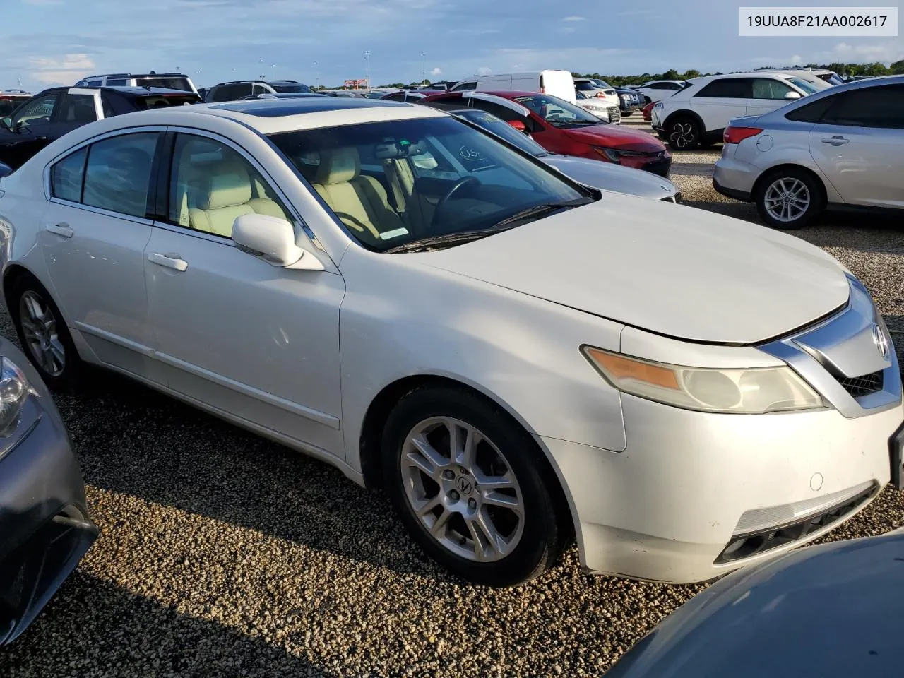 2010 Acura Tl VIN: 19UUA8F21AA002617 Lot: 74471644