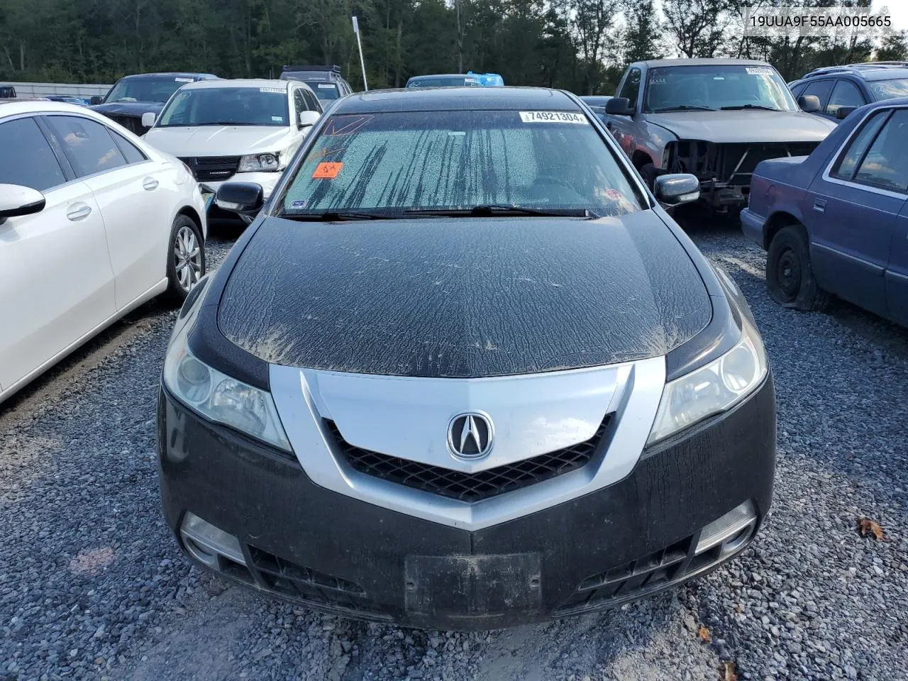 2010 Acura Tl VIN: 19UUA9F55AA005665 Lot: 74921304