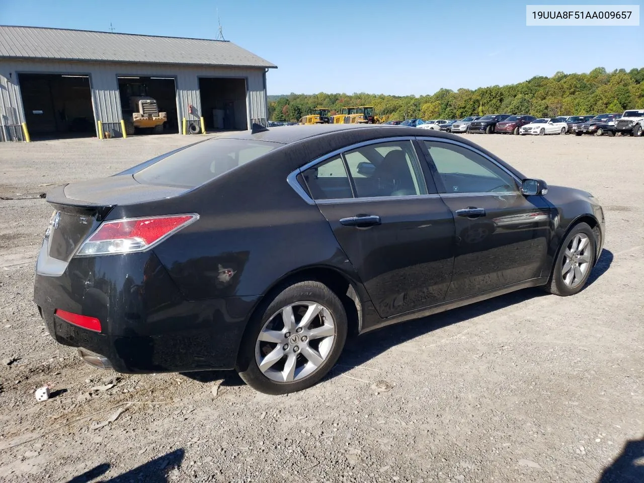 2010 Acura Tl VIN: 19UUA8F51AA009657 Lot: 75258614