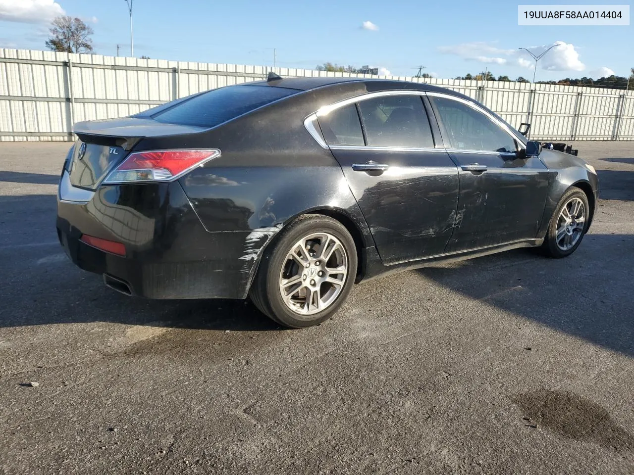 2010 Acura Tl VIN: 19UUA8F58AA014404 Lot: 76163404