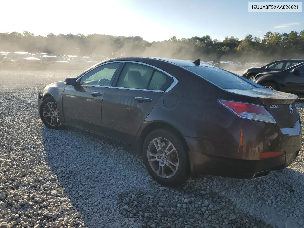 2010 Acura Tl VIN: 19UUA8F5XAA026621 Lot: 76821554