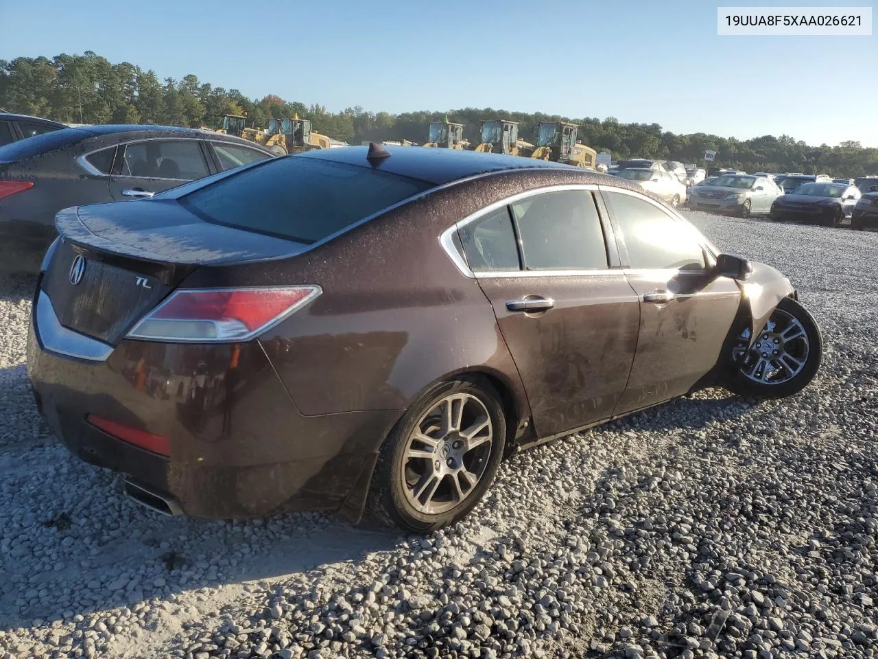 2010 Acura Tl VIN: 19UUA8F5XAA026621 Lot: 76821554