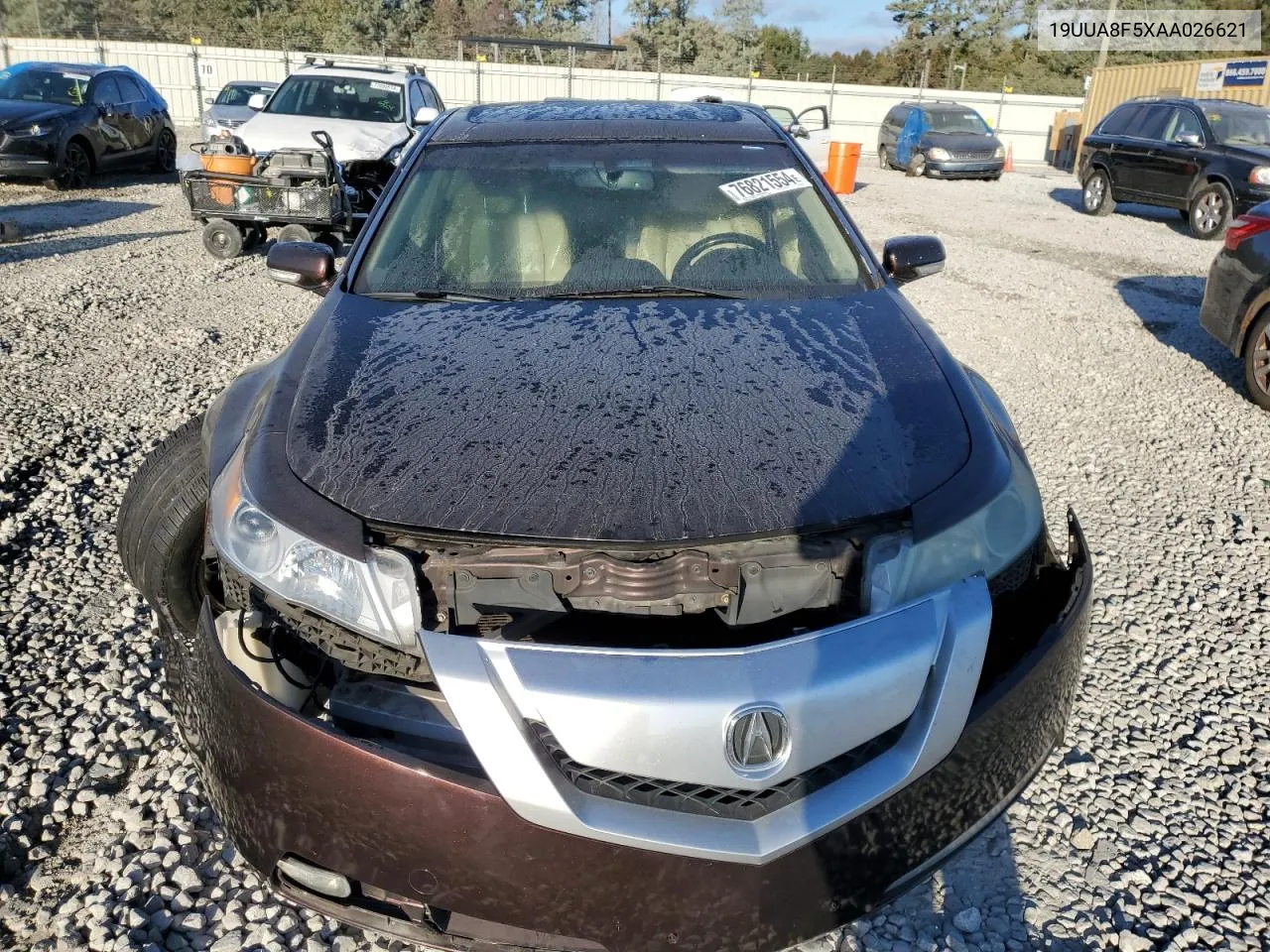 2010 Acura Tl VIN: 19UUA8F5XAA026621 Lot: 76821554