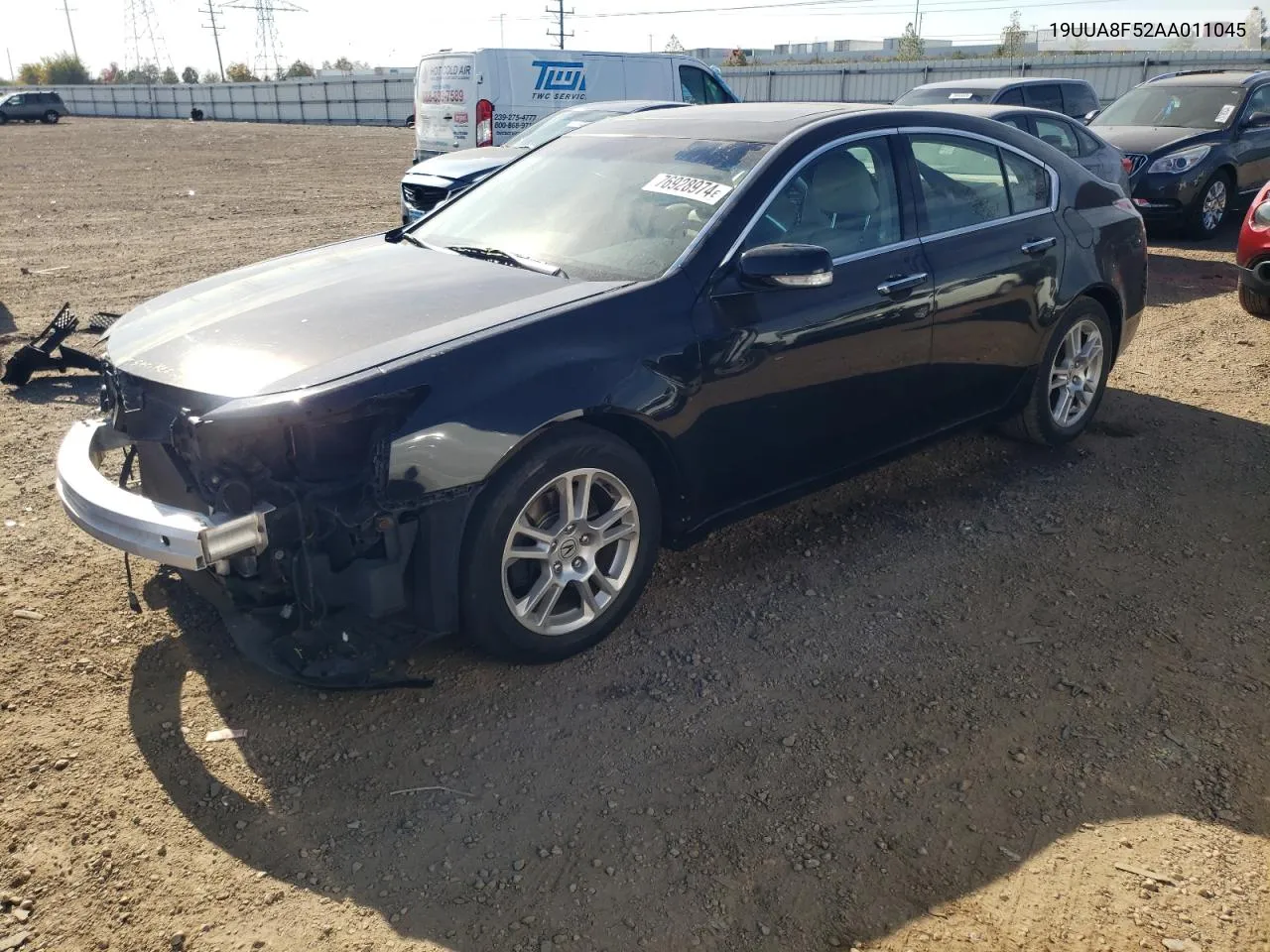 2010 Acura Tl VIN: 19UUA8F52AA011045 Lot: 76928974