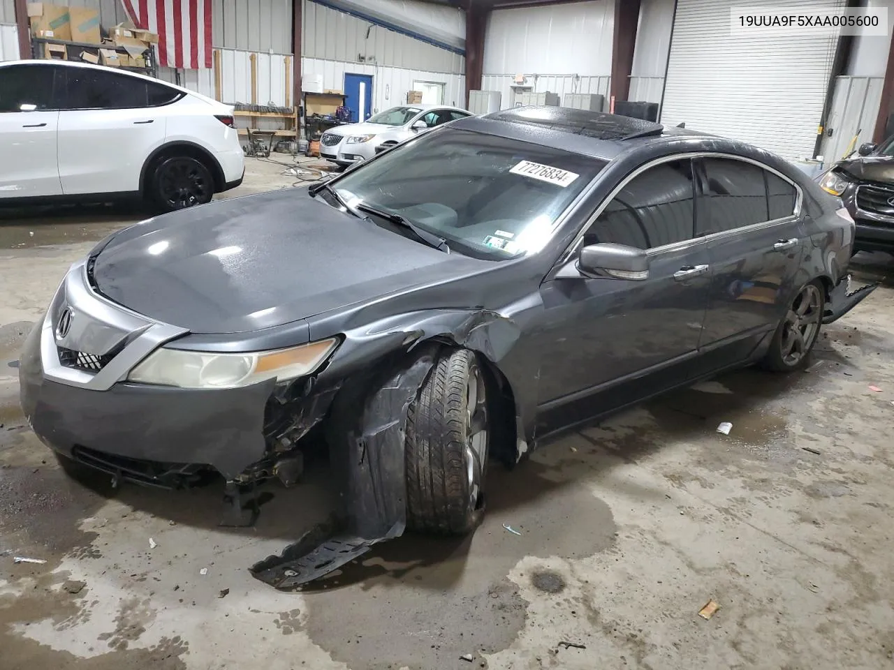 2010 Acura Tl VIN: 19UUA9F5XAA005600 Lot: 77276834