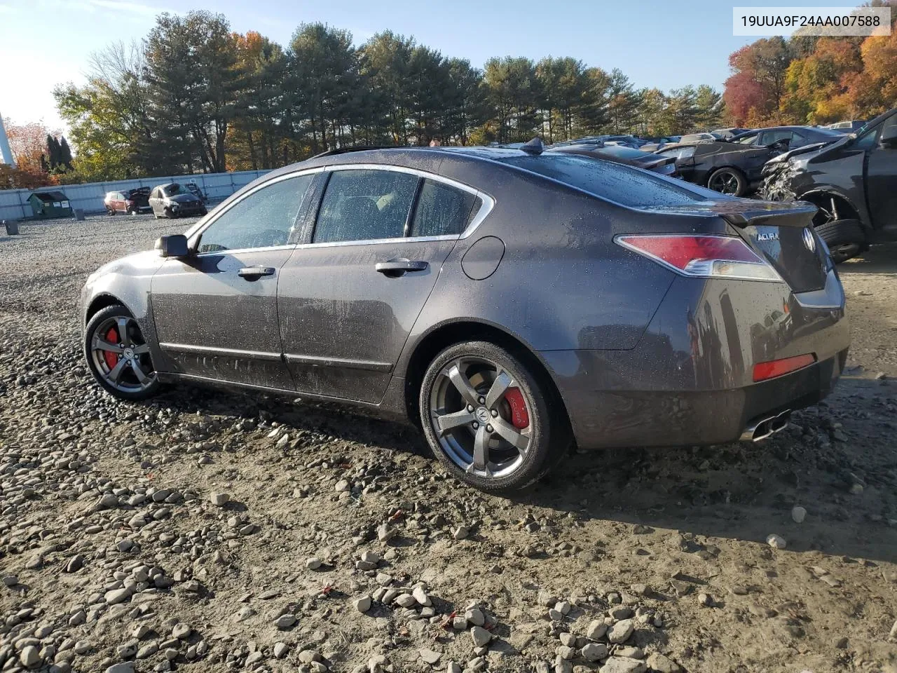 2010 Acura Tl VIN: 19UUA9F24AA007588 Lot: 77333764