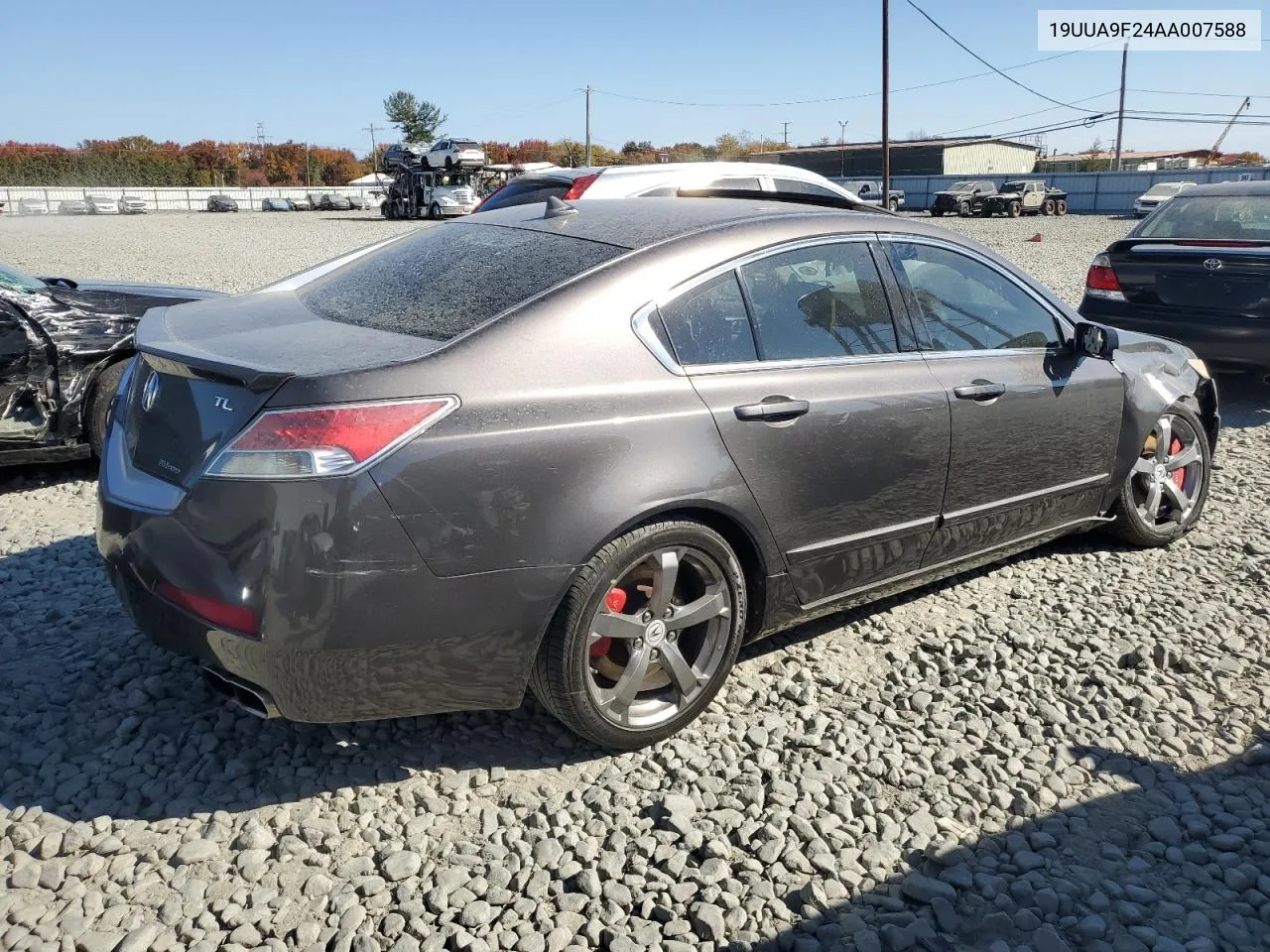 2010 Acura Tl VIN: 19UUA9F24AA007588 Lot: 77333764