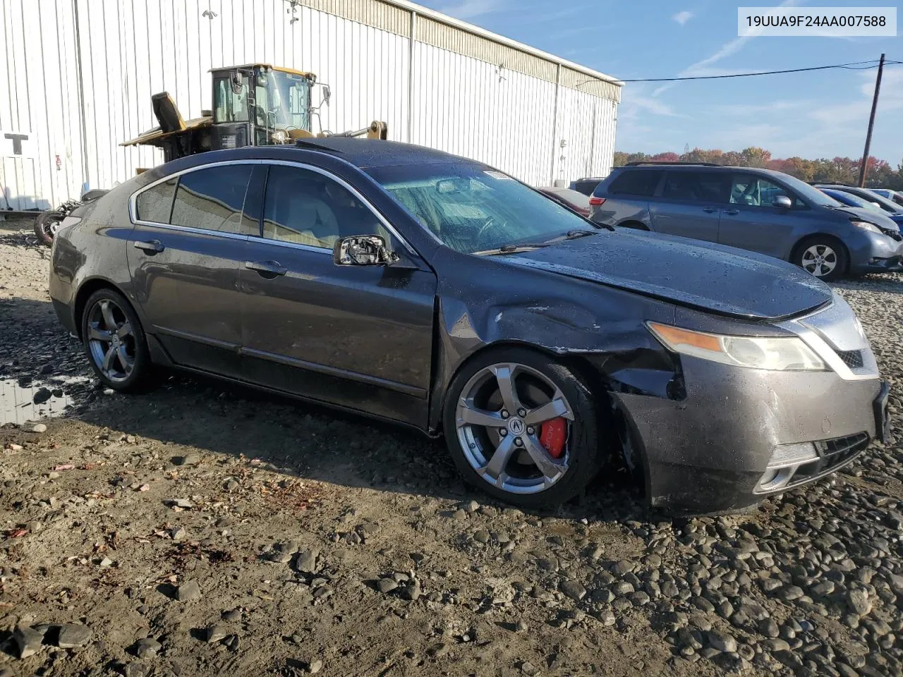 2010 Acura Tl VIN: 19UUA9F24AA007588 Lot: 77333764