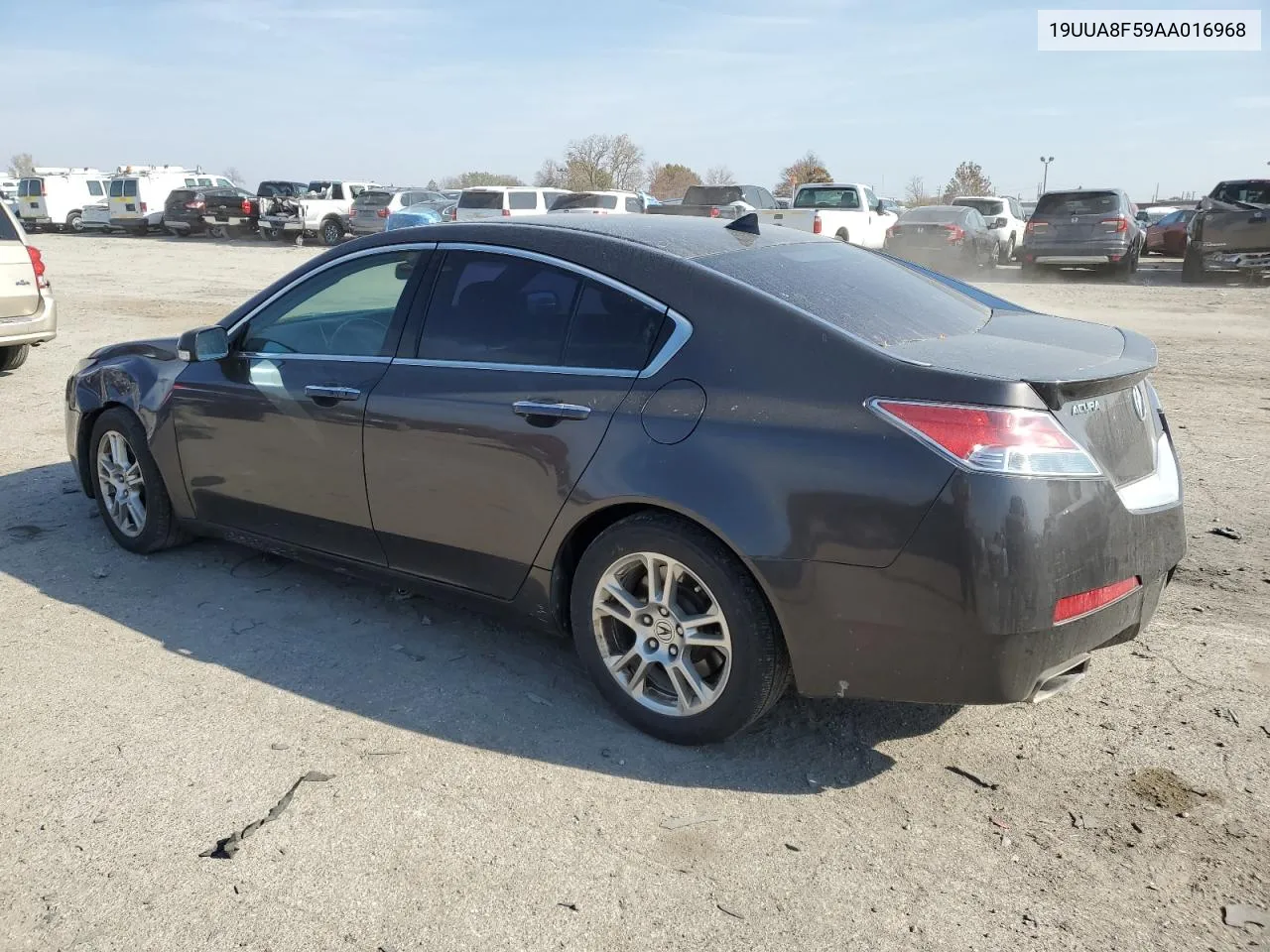 2010 Acura Tl VIN: 19UUA8F59AA016968 Lot: 78163624