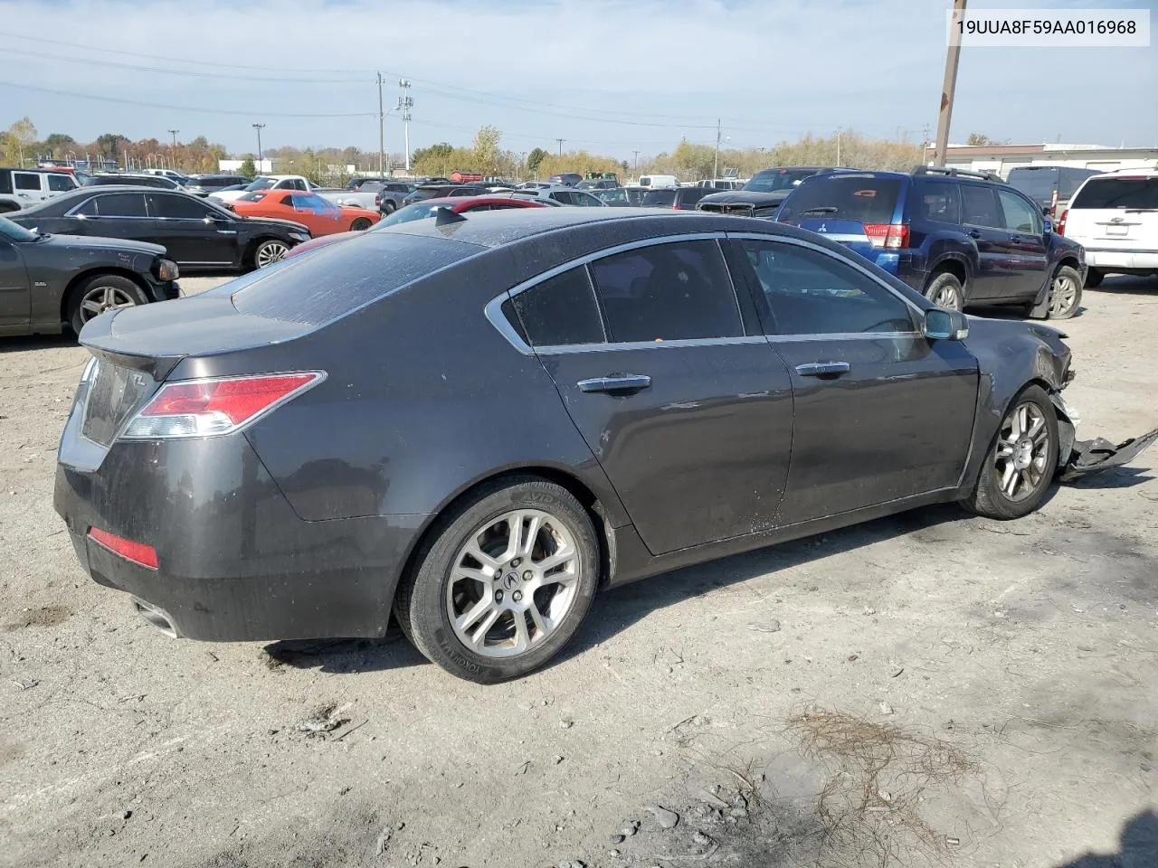 2010 Acura Tl VIN: 19UUA8F59AA016968 Lot: 78163624