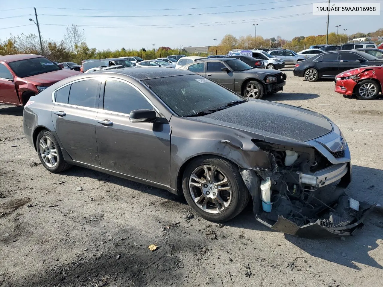 2010 Acura Tl VIN: 19UUA8F59AA016968 Lot: 78163624