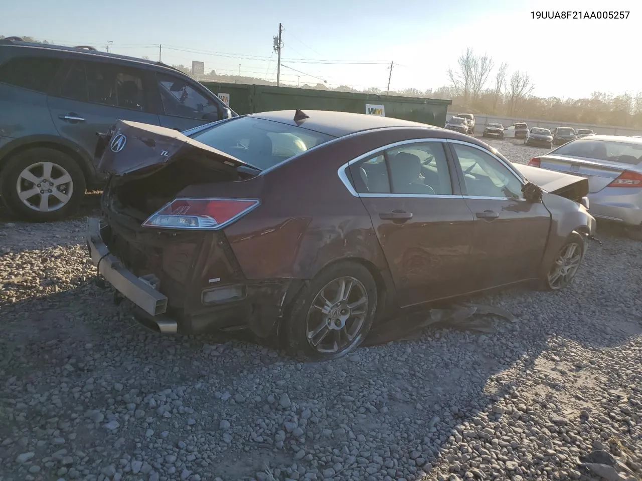 2010 Acura Tl VIN: 19UUA8F21AA005257 Lot: 79044393