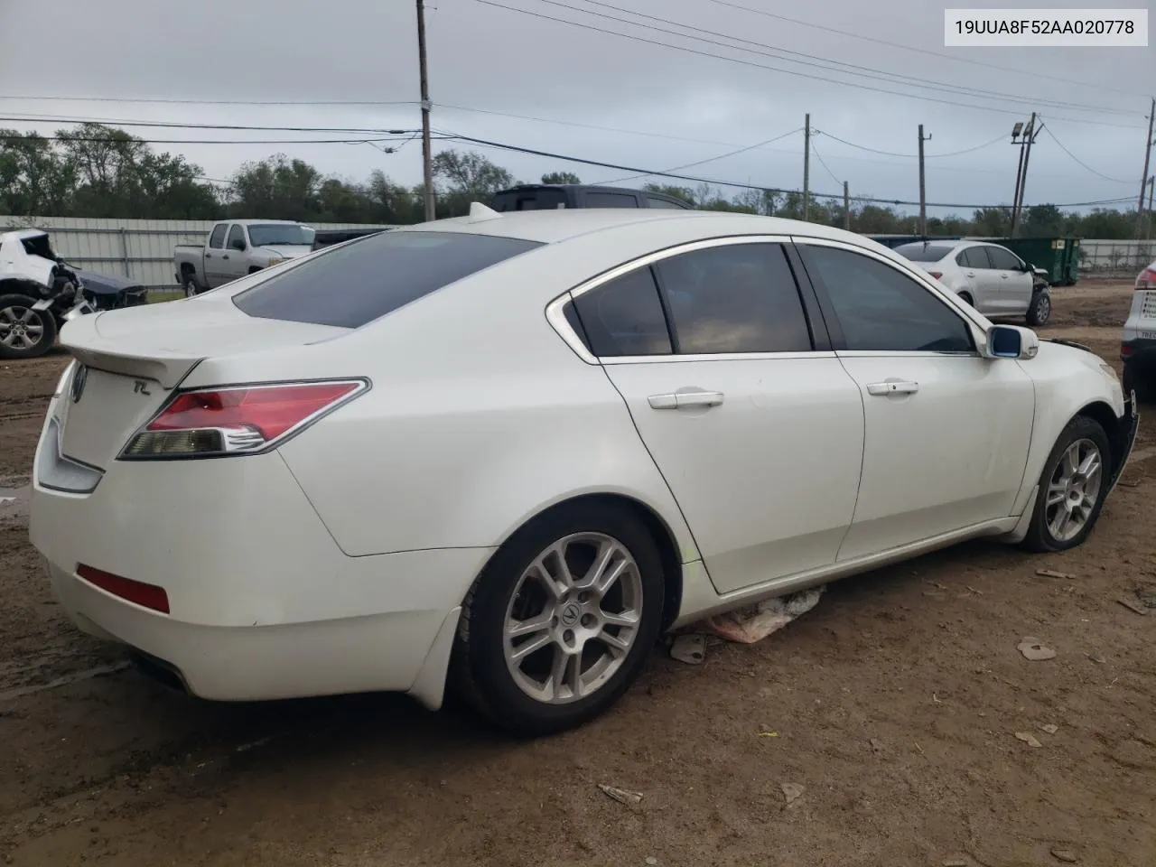 2010 Acura Tl VIN: 19UUA8F52AA020778 Lot: 79102224