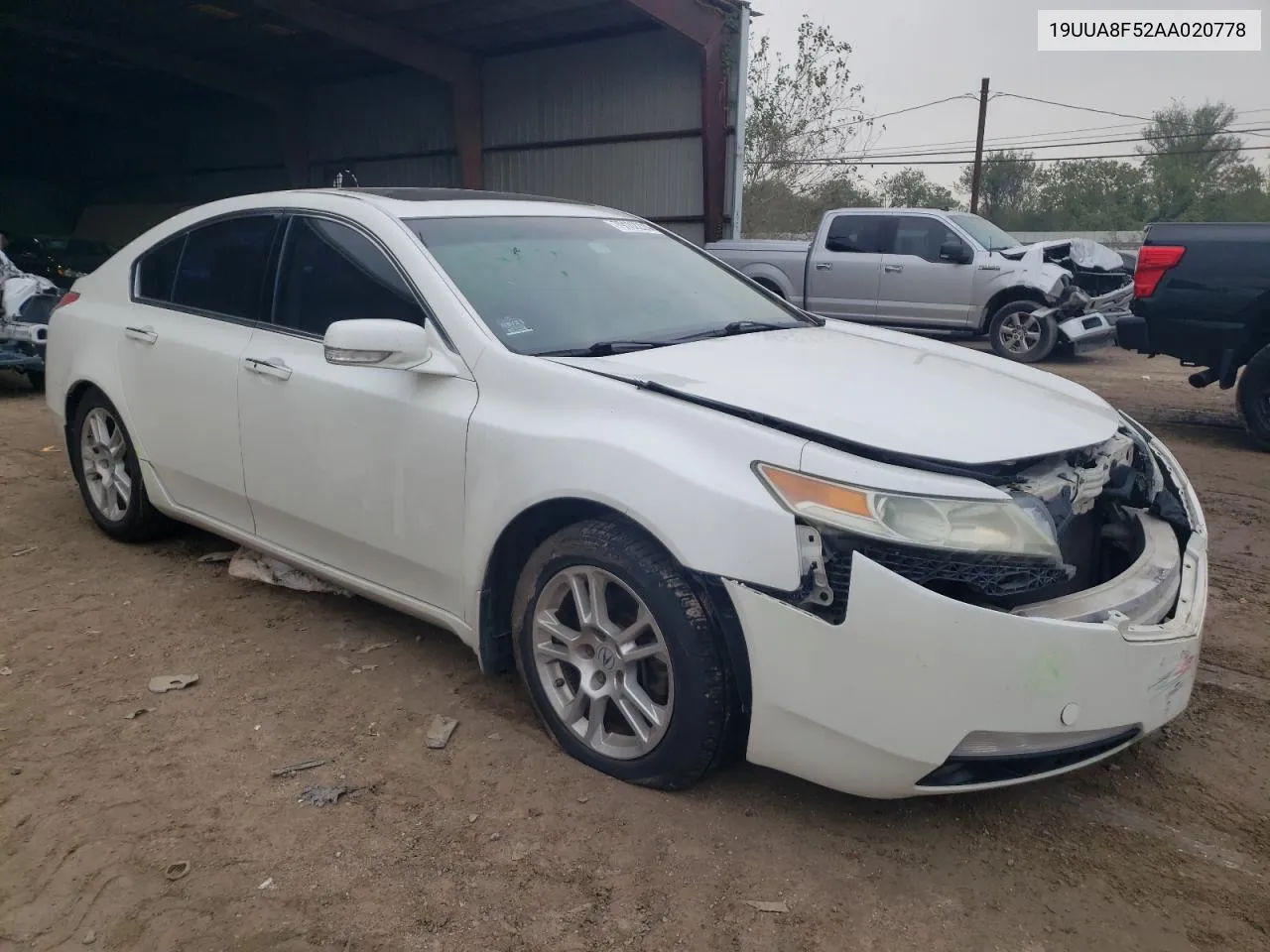 2010 Acura Tl VIN: 19UUA8F52AA020778 Lot: 79102224