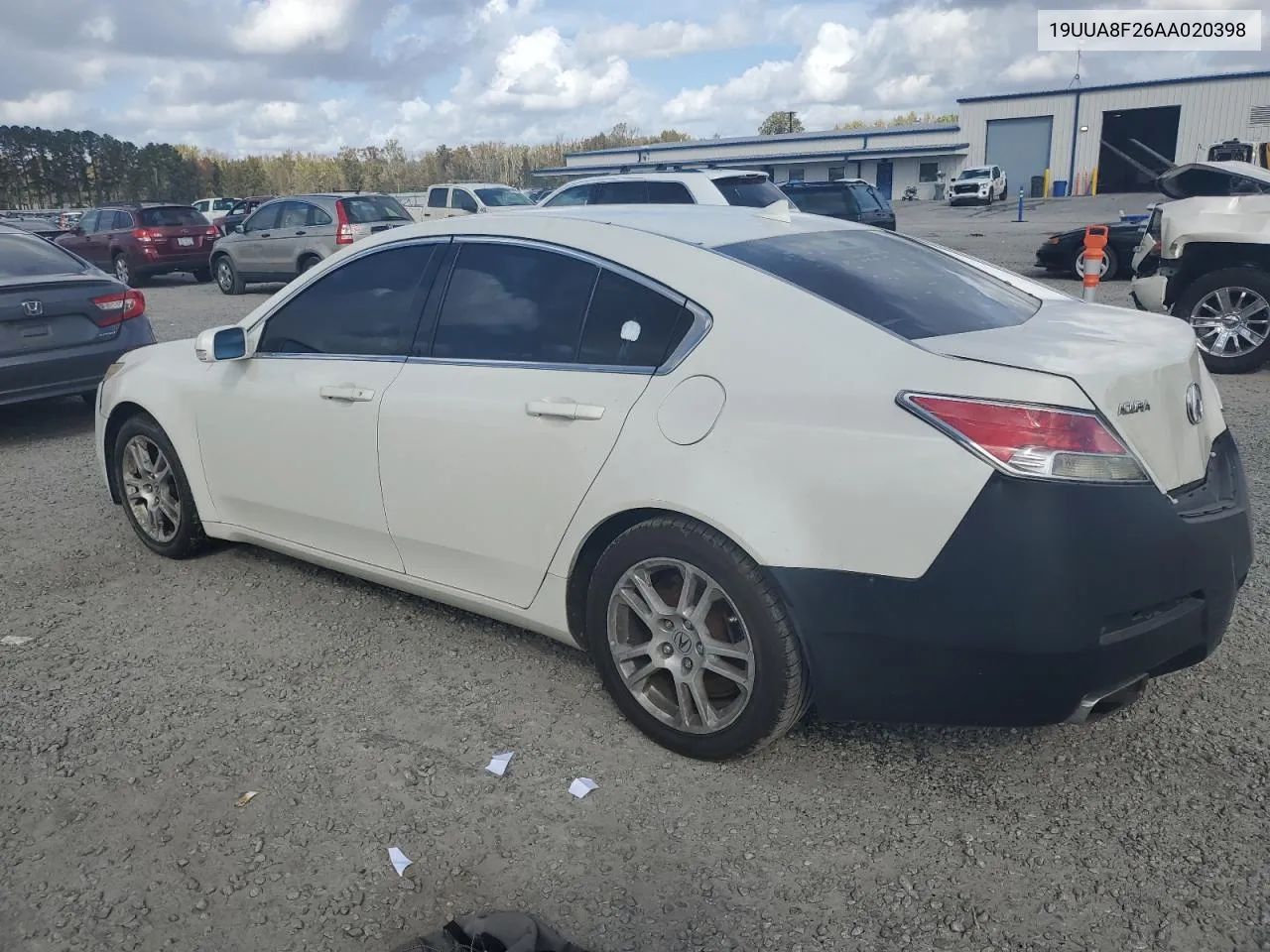 2010 Acura Tl VIN: 19UUA8F26AA020398 Lot: 79291034