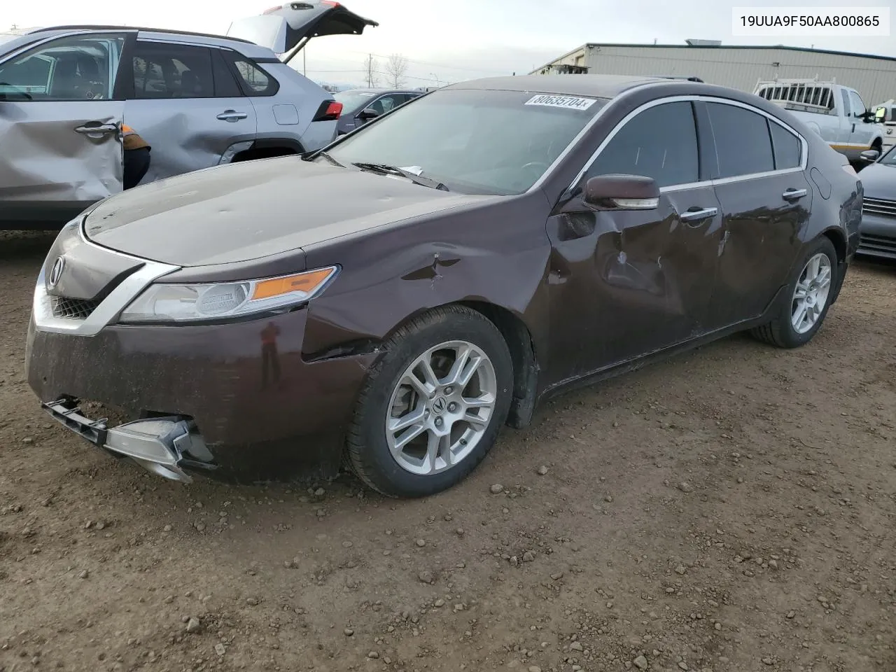 2010 Acura Tl VIN: 19UUA9F50AA800865 Lot: 80635704