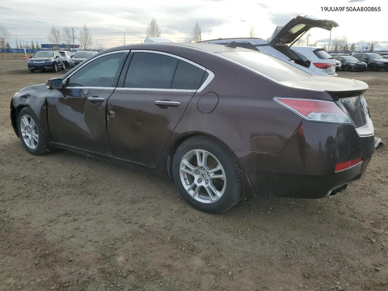 2010 Acura Tl VIN: 19UUA9F50AA800865 Lot: 80635704