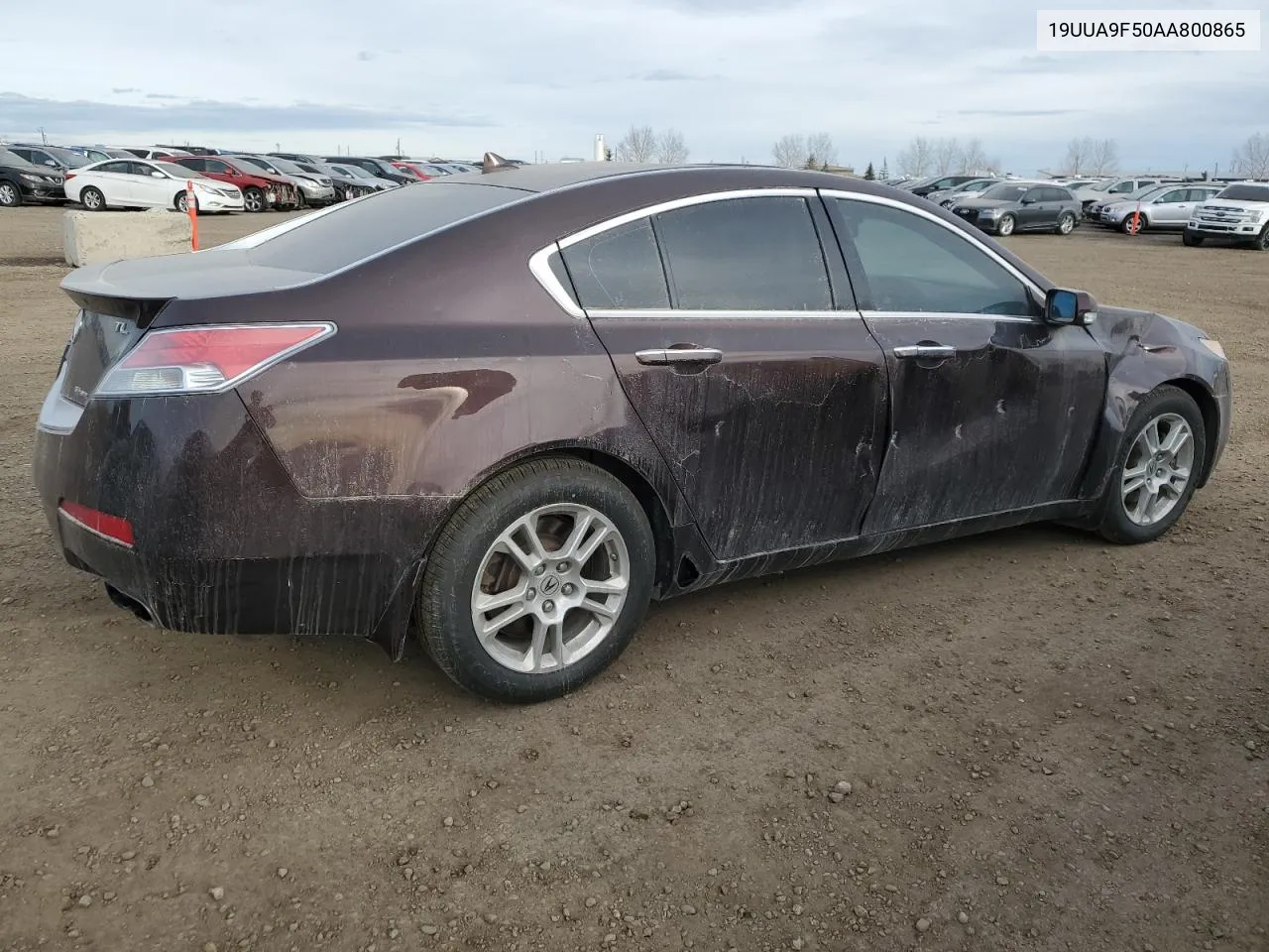 2010 Acura Tl VIN: 19UUA9F50AA800865 Lot: 80635704