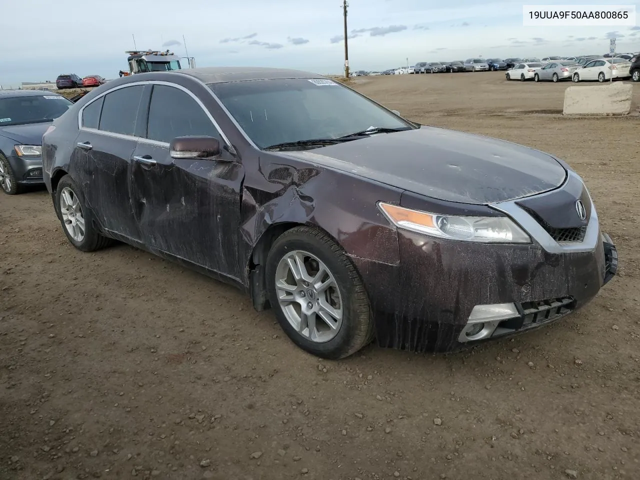 2010 Acura Tl VIN: 19UUA9F50AA800865 Lot: 80635704