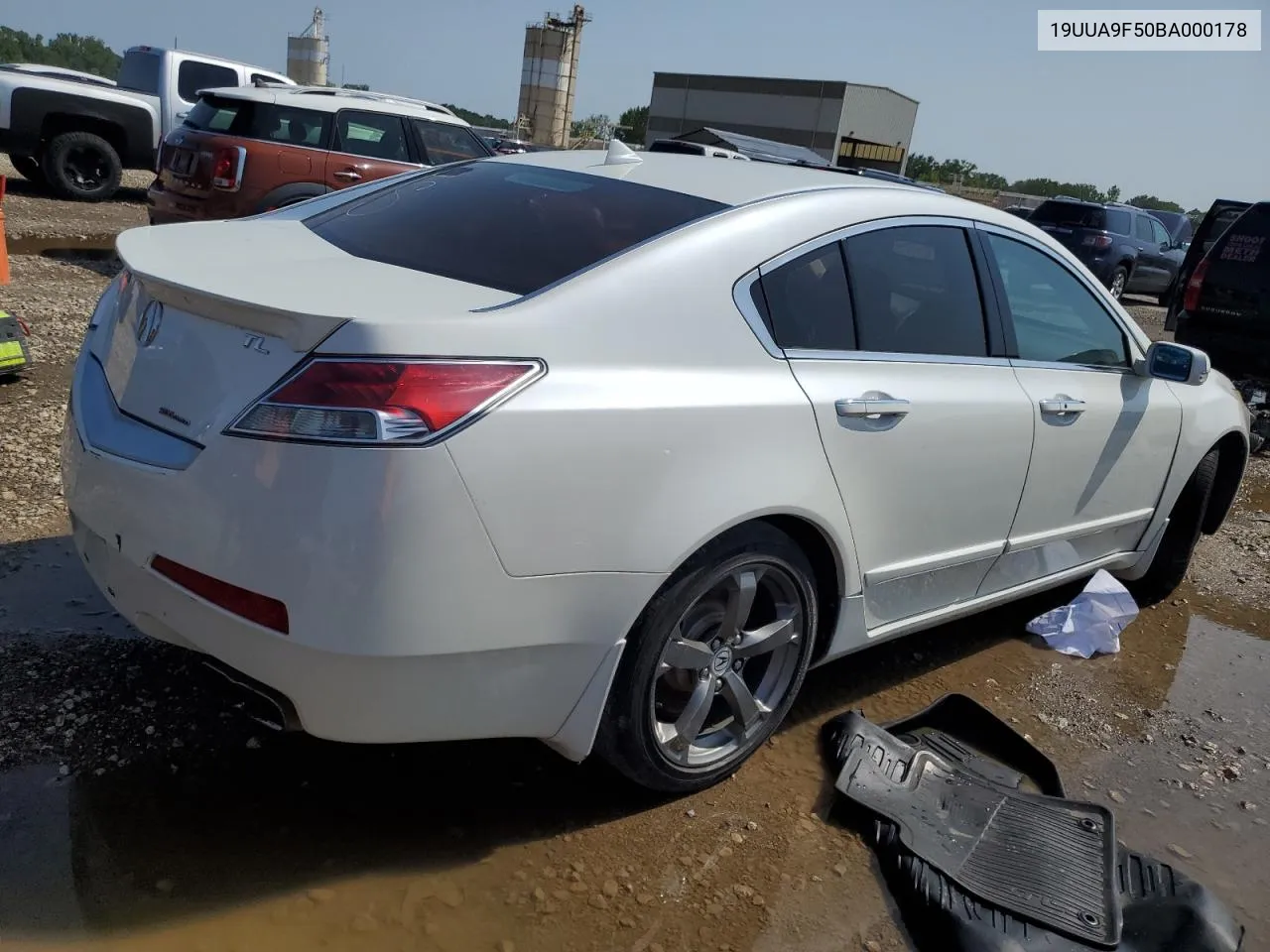 2011 Acura Tl VIN: 19UUA9F50BA000178 Lot: 64253354