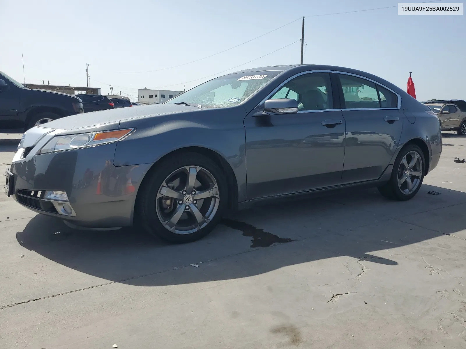 2011 Acura Tl VIN: 19UUA9F25BA002529 Lot: 65155174