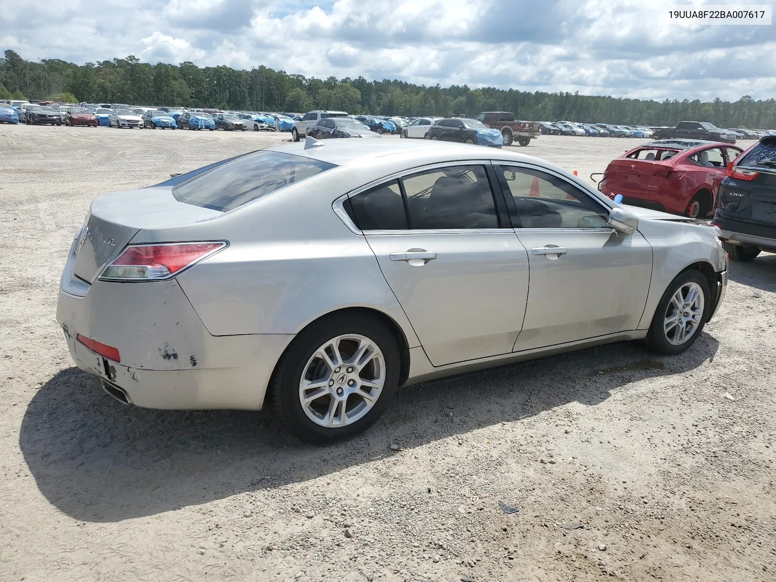 2011 Acura Tl VIN: 19UUA8F22BA007617 Lot: 68927624