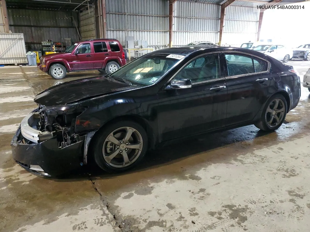 2011 Acura Tl VIN: 19UUA9F54BA000314 Lot: 70481054