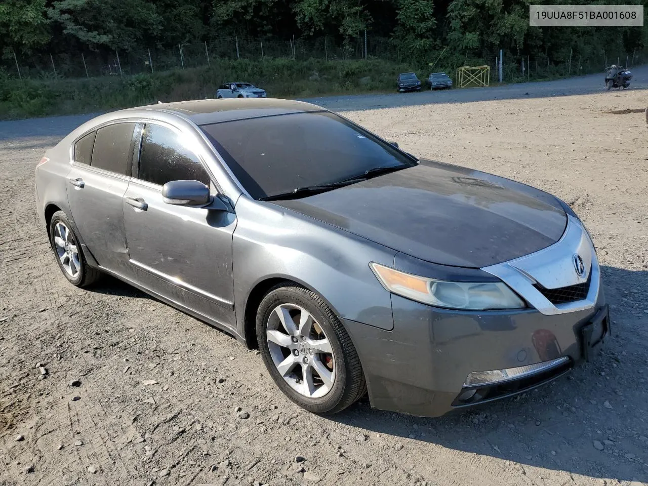 2011 Acura Tl VIN: 19UUA8F51BA001608 Lot: 70978704