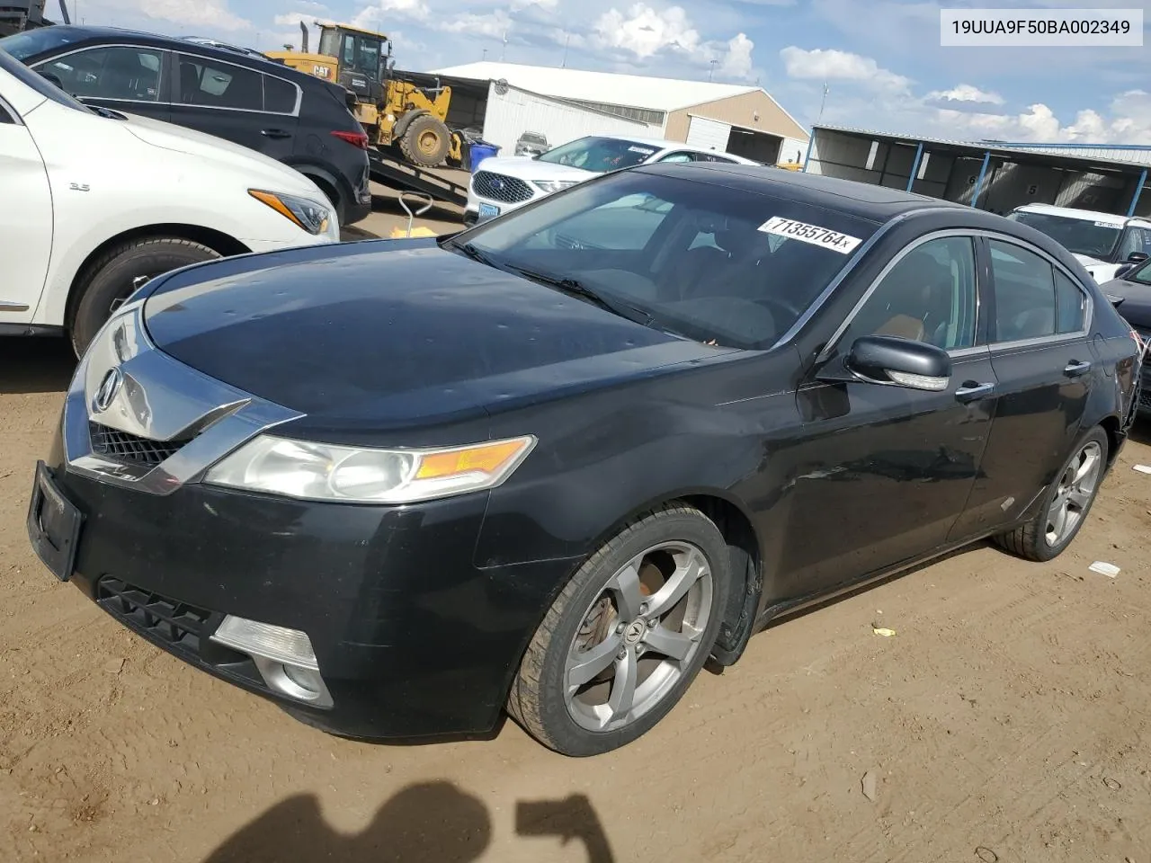 2011 Acura Tl VIN: 19UUA9F50BA002349 Lot: 71355764