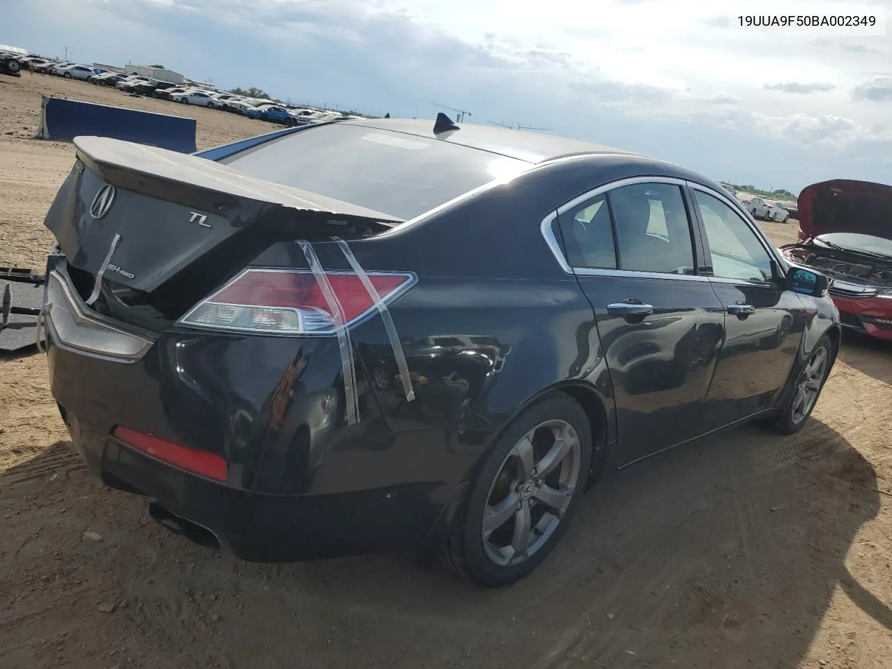 2011 Acura Tl VIN: 19UUA9F50BA002349 Lot: 71355764