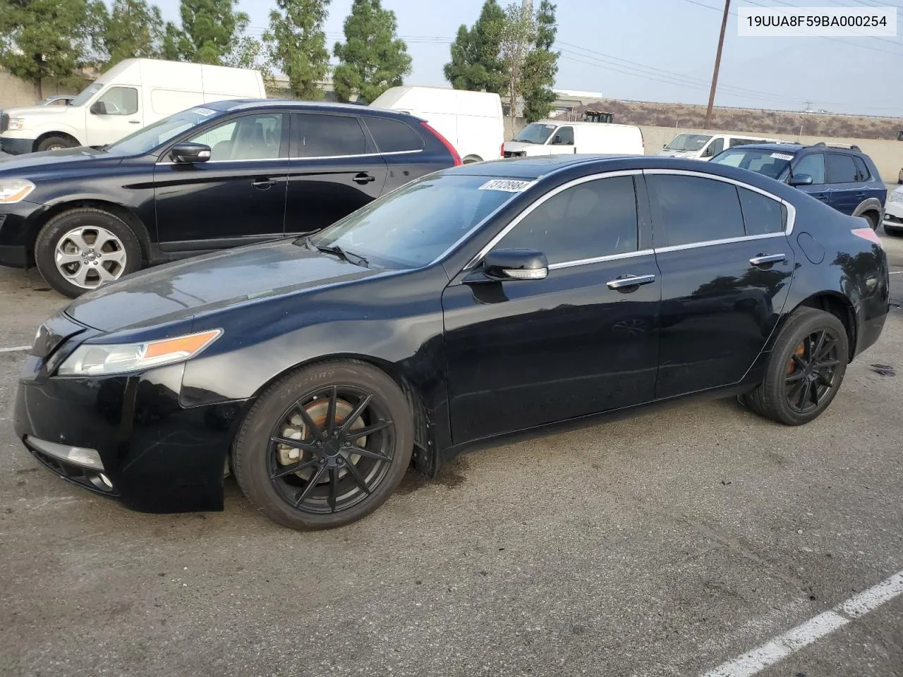 2011 Acura Tl VIN: 19UUA8F59BA000254 Lot: 73128984