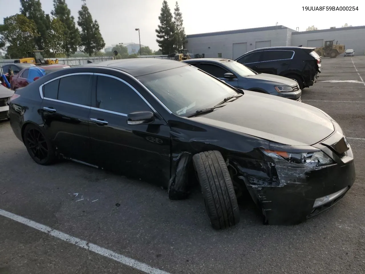 2011 Acura Tl VIN: 19UUA8F59BA000254 Lot: 73128984