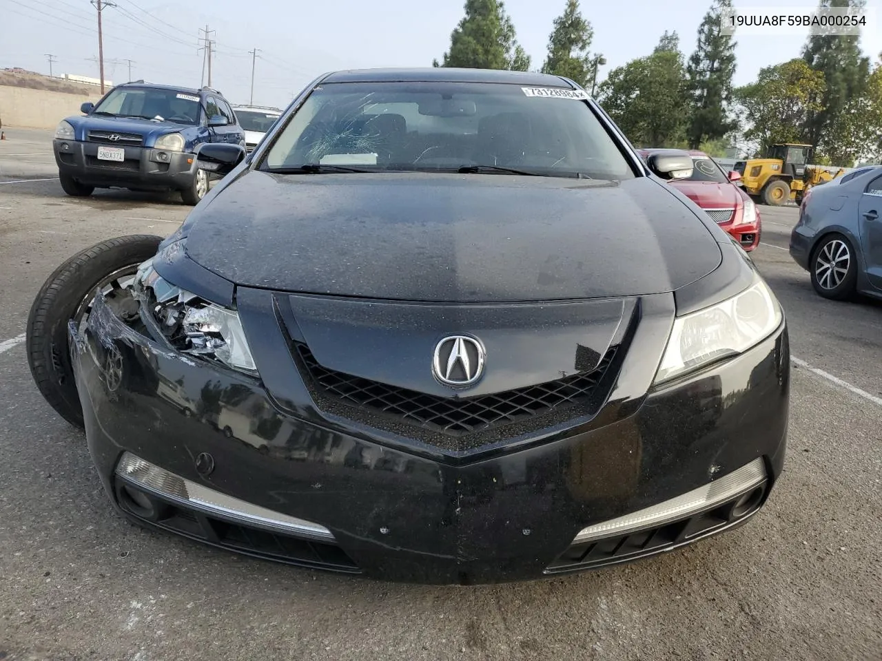 2011 Acura Tl VIN: 19UUA8F59BA000254 Lot: 73128984