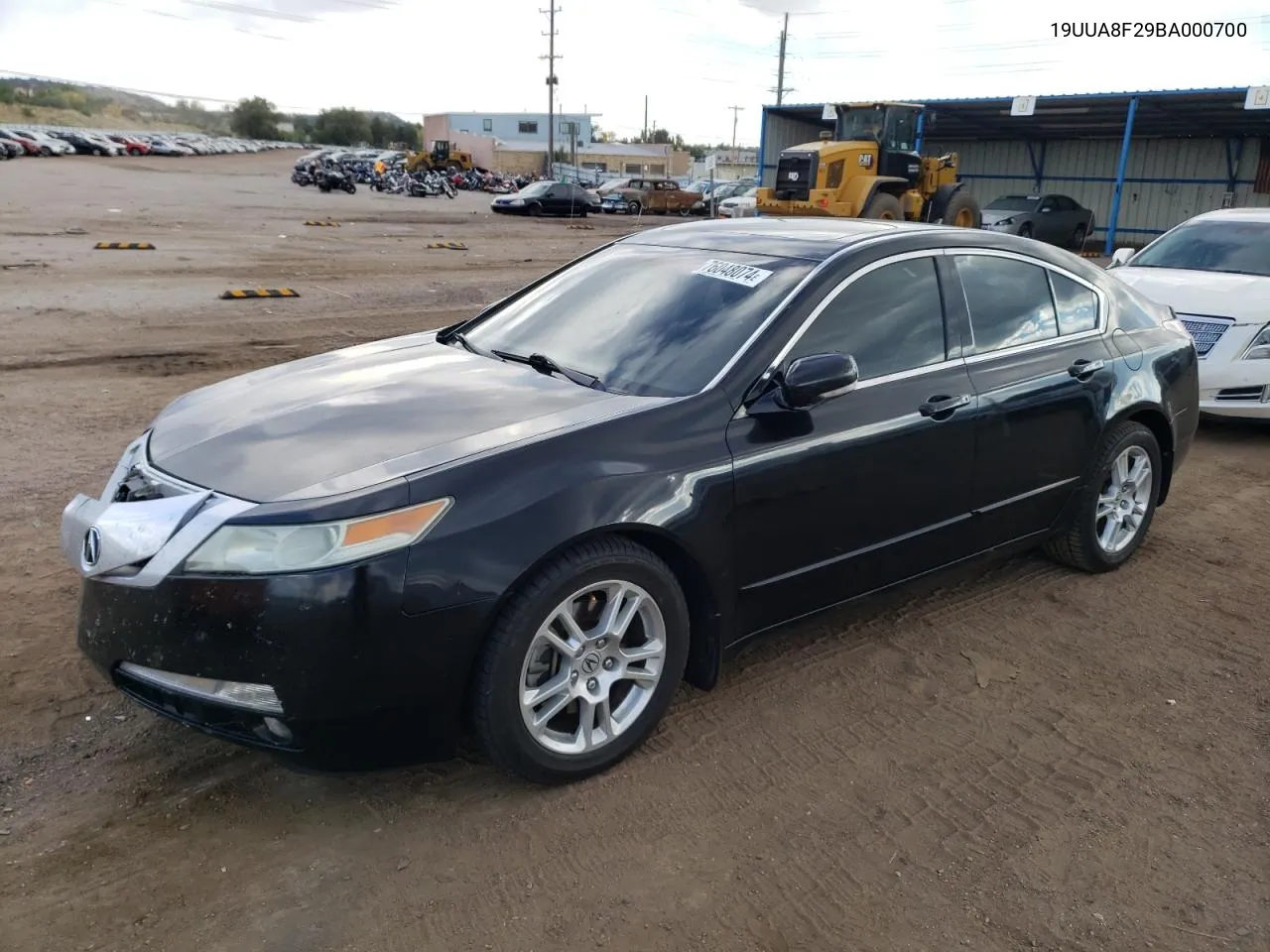 2011 Acura Tl VIN: 19UUA8F29BA000700 Lot: 76048074